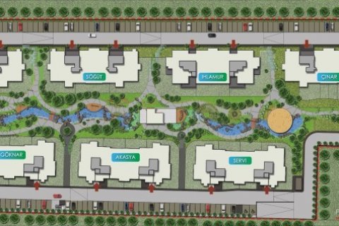 Продажа квартиры в Кючюкчекмедже, Стамбуле, Турция 2 комн., 74м2, №191834 – фото 4