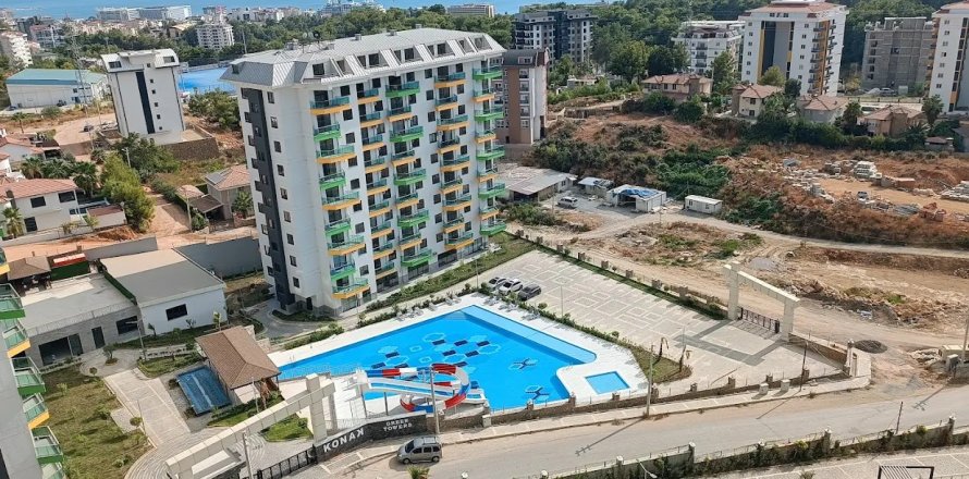 Daire  1+1  Alanya, Antalya, Türkiye №158424