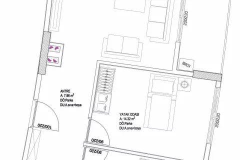 Apartment for sale  in Aksu, Antalya, Turkey, 2 bedrooms, 102m2, No. 189506 – photo 18