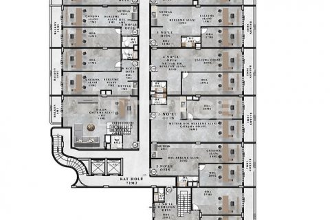 Büro in Alanya, Antalya, Türkei Nr. 206610 - 12