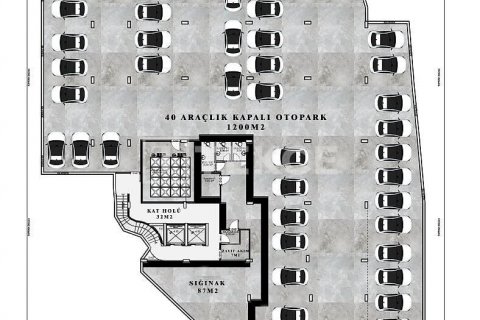 Kontor  i Alanya, Antalya, Tyrkia Nr. 206609 - 14