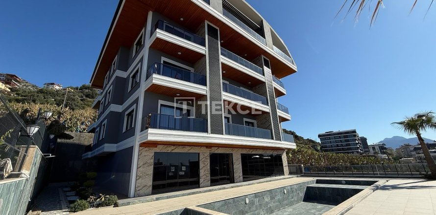 Daire  1+1  Alanya, Antalya, Türkiye №115920