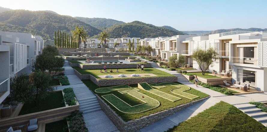 آپارتمان در  Girne ، ترکیه 60 متر مربع.  شماره 210723