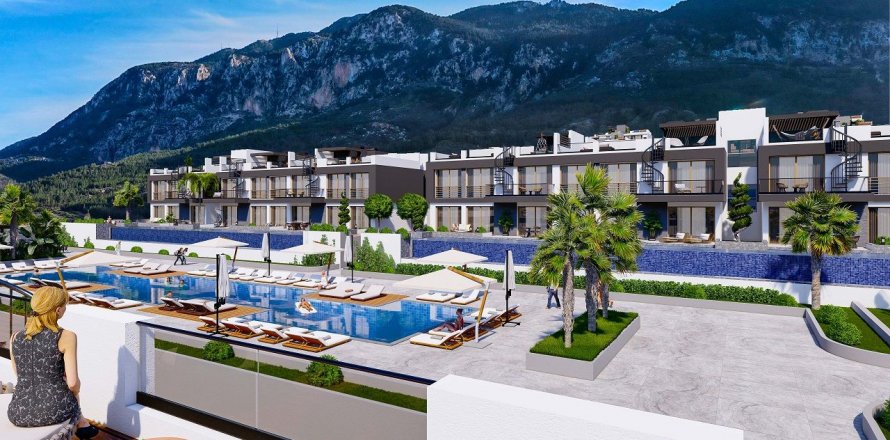 Квартира  4-х ком. в Гирне, Северный Кипр №210717