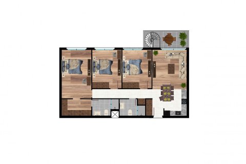 Продажа квартиры  в Гирне, Северный Кипр 4 комн., 130м2, №210717 – фото 21