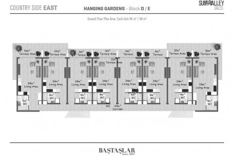 Apartment for sale  in Northern Cyprus, studio, 38m2, No. 188759 – photo 2