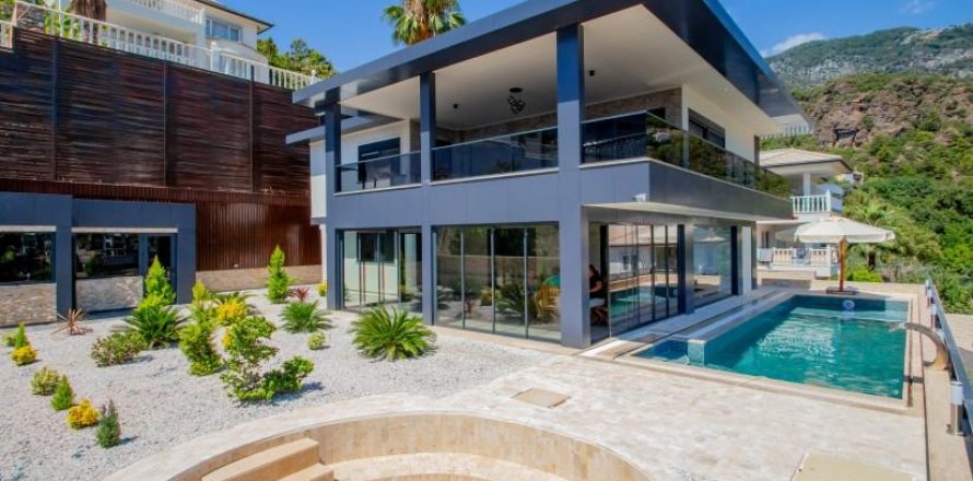 Вилла 5-х ком. в Бекташе, Аланья, Анталья, Турция №209951