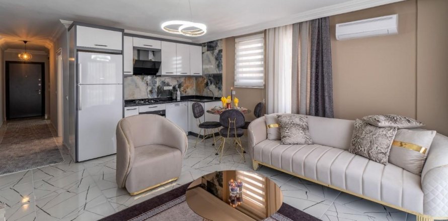 Квартира  2-х ком. в Аланье, Анталья, Турция №207030