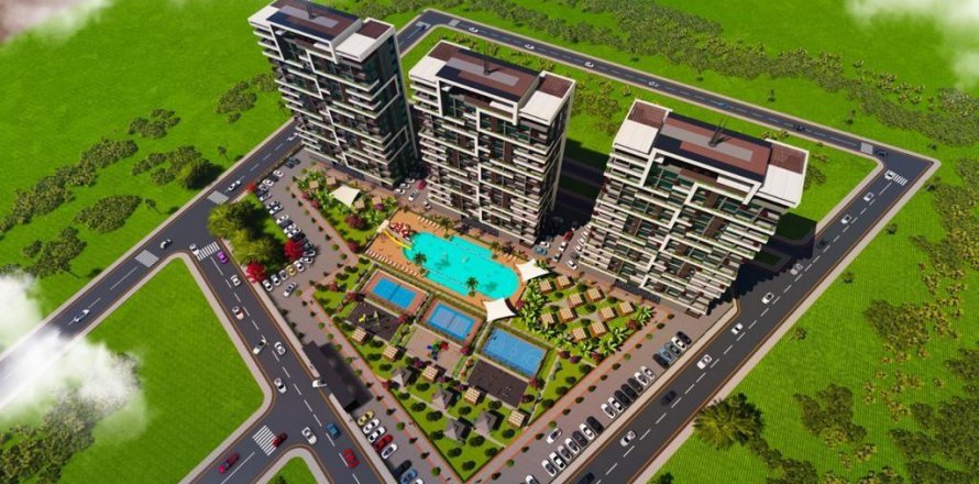 Квартира  3-х ком. в Томюке, Мерсин, Турция №207031