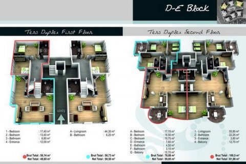 Apartment for sale  in Alanya, Antalya, Turkey, 122m2, No. 210108 – photo 25