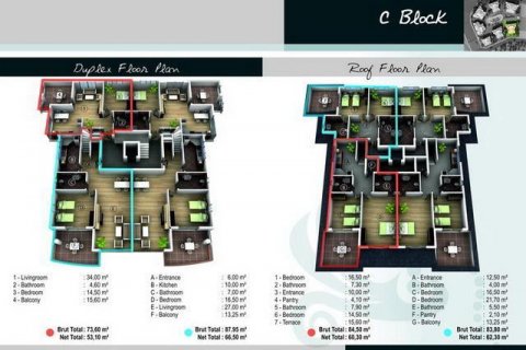 Apartment for sale  in Alanya, Antalya, Turkey, 122m2, No. 210108 – photo 22