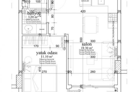 Leilighet  i Mahmutlar, Antalya, Tyrkia Nr. 210107 - 17