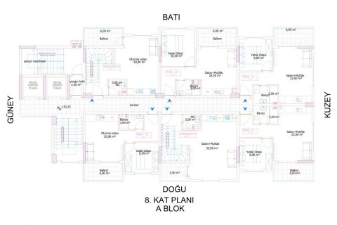 Apartment for sale  in Mahmutlar, Antalya, Turkey, 52m2, No. 209539 – photo 29