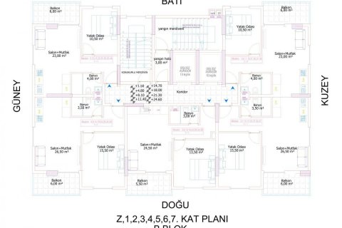 Apartment for sale  in Mahmutlar, Antalya, Turkey, 52m2, No. 209539 – photo 30