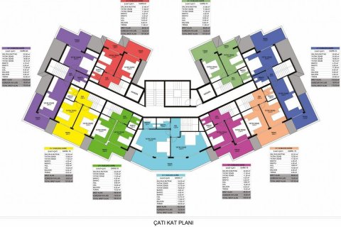 Lejlighed i Avsallar, Antalya, Tyrkiet Nr. 209540 - 25