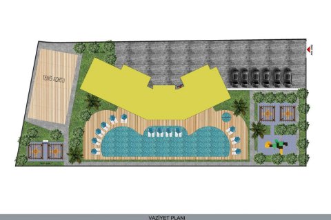 Lejlighed i Avsallar, Antalya, Tyrkiet Nr. 209540 - 27