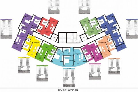 Lejlighed i Avsallar, Antalya, Tyrkiet Nr. 209540 - 23