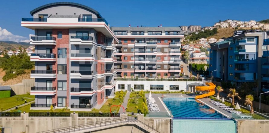 Leilighet  i Kargicak, Alanya, Antalya, Tyrkia Nr. 192174