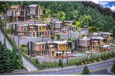 3+1 Lejlighed  i Alanya, Antalya, Tyrkiet Nr. 211517 - 14