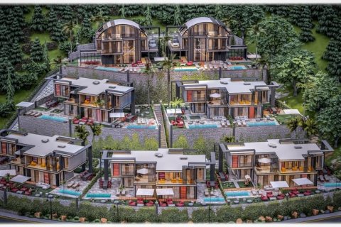 3+1 Lejlighed  i Alanya, Antalya, Tyrkiet Nr. 211517 - 13