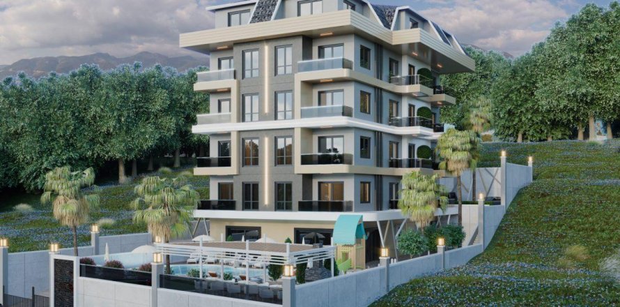 Penthouse  i Kestel, Antalya, Tyrkiet Nr. 208432