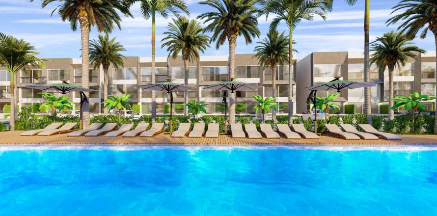 Квартира  1-х ком. в Фамагусте, Северный Кипр №211014