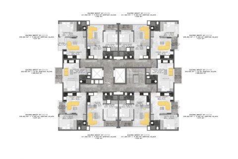 Penthäuser  in Alanya, Antalya, Türkei Nr. 210073 - 23