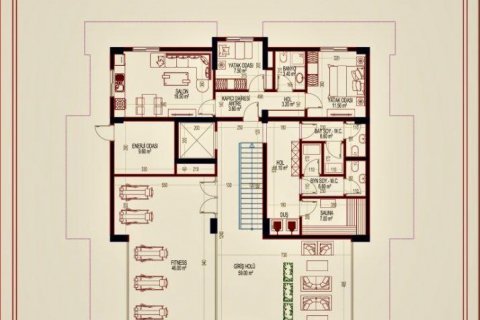 Leilighet  i Alanya, Antalya, Tyrkia Nr. 210071 - 18