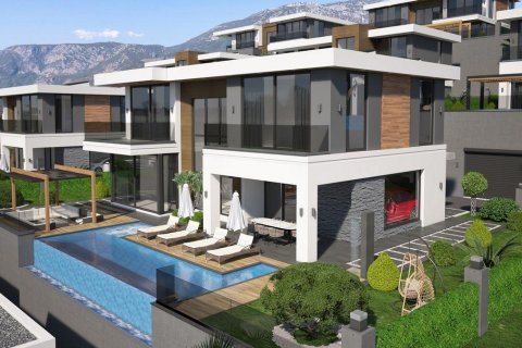 Продажа виллы  в Каргыджаке, Аланье, Анталье, Турция 4 комн., 268.7м2, №210076 – фото 7