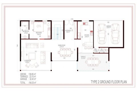 Продажа виллы  в Каргыджаке, Аланье, Анталье, Турция 4 комн., 268.7м2, №210076 – фото 19