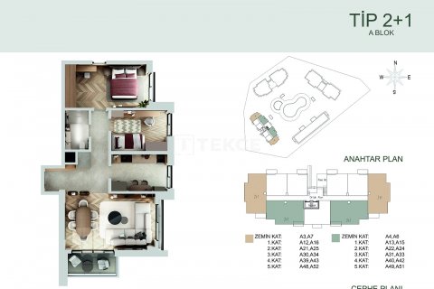 Apartment for sale  in Antalya, Turkey, 2 bedrooms, 86m2, No. 206924 – photo 22