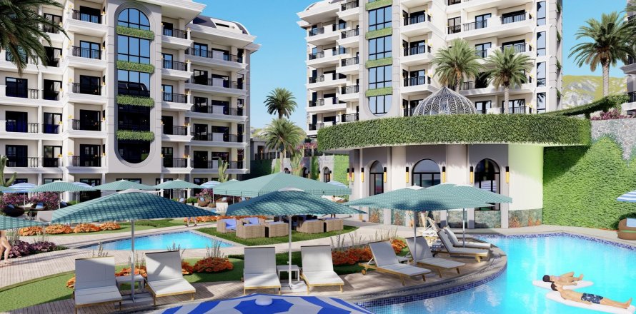 3+1 Wohnung  in Alanya, Antalya, Türkei Nr. 211424