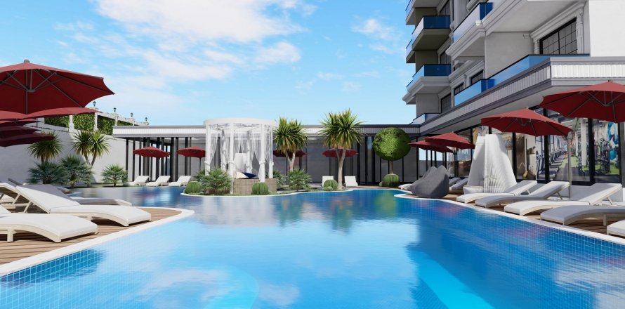 Квартира  1+1 в Аланье, Анталья, Турция №211416