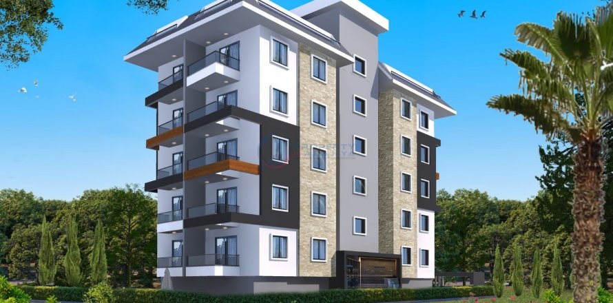 Daire  1+1  Alanya, Antalya, Türkiye №211421