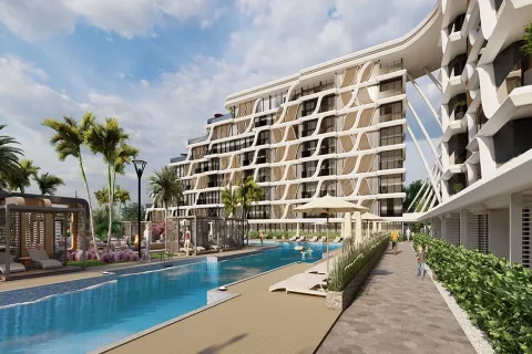 آپارتمان در  Aksu ، ترکیه 1 خوابه ، 66 متر مربع.  شماره 189538 - 4