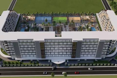 آپارتمان در  Aksu ، ترکیه 1 خوابه ، 66 متر مربع.  شماره 189538 - 14