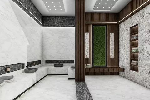 آپارتمان در  Aksu ، ترکیه 1 خوابه ، 66 متر مربع.  شماره 189537 - 26