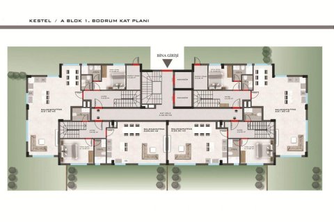 Apartment for sale  in Kestel, Antalya, Turkey, 45m2, No. 209220 – photo 26