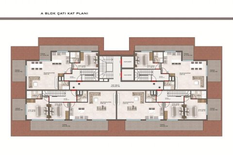 Apartment for sale  in Kestel, Antalya, Turkey, 45m2, No. 209220 – photo 28