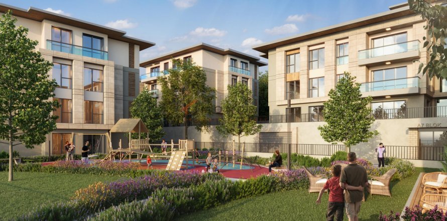 Квартира  5+1 в Стамбуле, Турция №193934