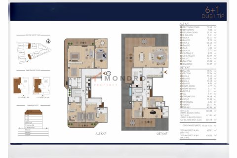 4+1 Lägenhet i Besiktas, Istanbul, istanbul, Turkiet Nr. 193928 - 20