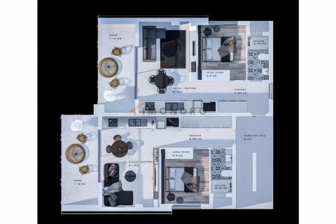 1+1 Wohnung  in Bahceli, Girne,  Nr. 193935 - 23
