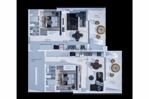 1+1 Wohnung  in Bahceli, Girne,  Nr. 193935 - 24