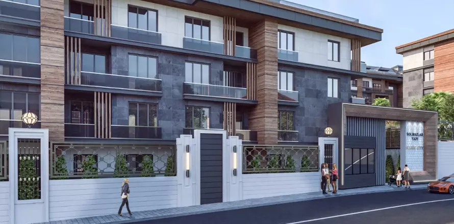 Квартира  7-х ком. в Стамбуле, Турция №210315