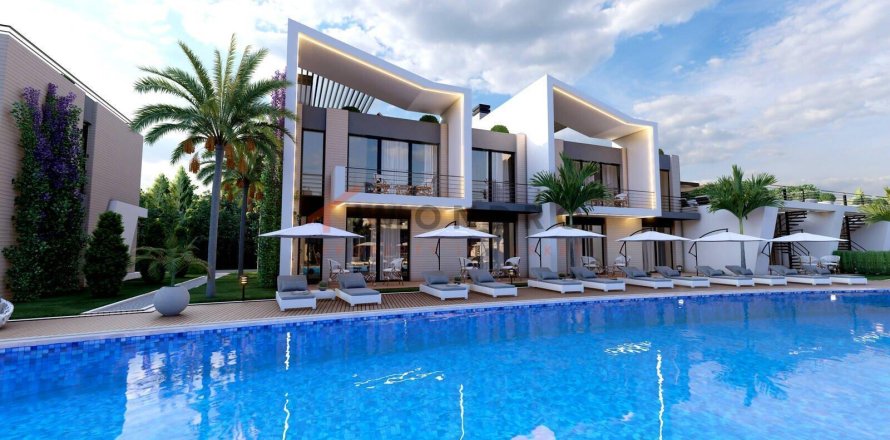 Квартира  1-х ком. в Лапте, Гирне, Северный Кипр №191141