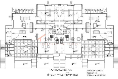 Продажа квартиры  в Алсанджаке, Гирне, Северный Кипр 2+1, 106м2, №191140 – фото 13