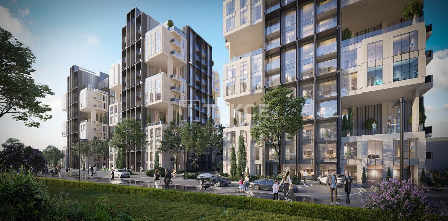 1+1 Leilighet  i Istanbul, Tyrkia Nr. 191128