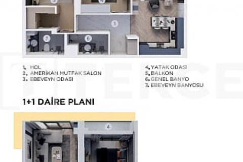 Daire  1+1  Ankara, Türkiye №194018 - 13