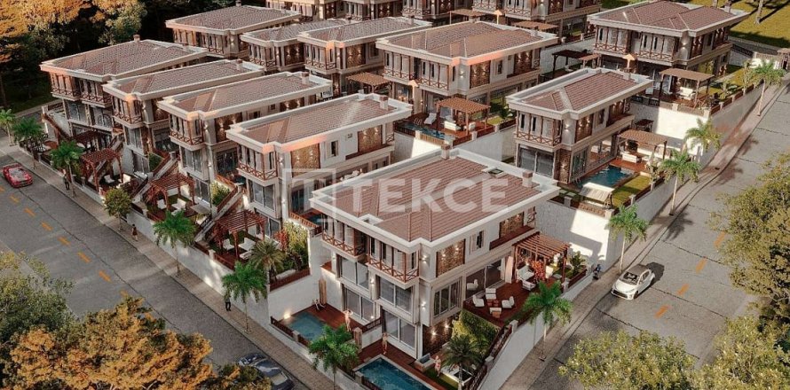 3+1 Villa  i Kusadasi, Aydin, Tyrkia Nr. 194020