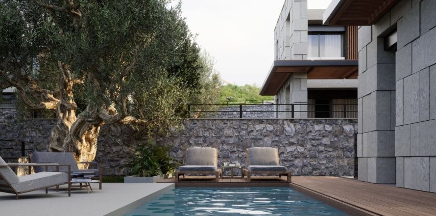 4+1 Villa  i Mugla, Tyrkiet Nr. 131258